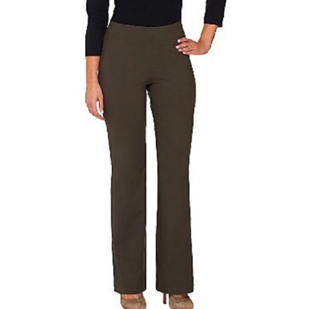 Women With Control Hollywood Waist Seamed Tummy Control Trouser Pants Sz MP - Picture 12 of 16